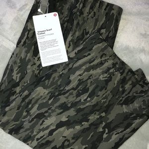 Lululemon Vinyasa Camo Scarf/Wrap